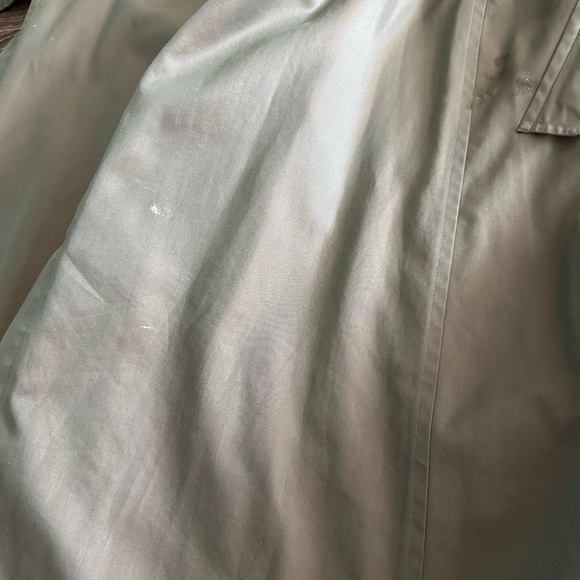 Burberry Monogram Logo Nova Check Long Trench Coat Iridescent - Picture 12 of 14